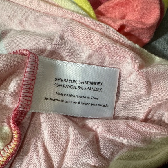 Wildfox Striped Jersey Knit V-Neck Tee - Picture 6 of 6